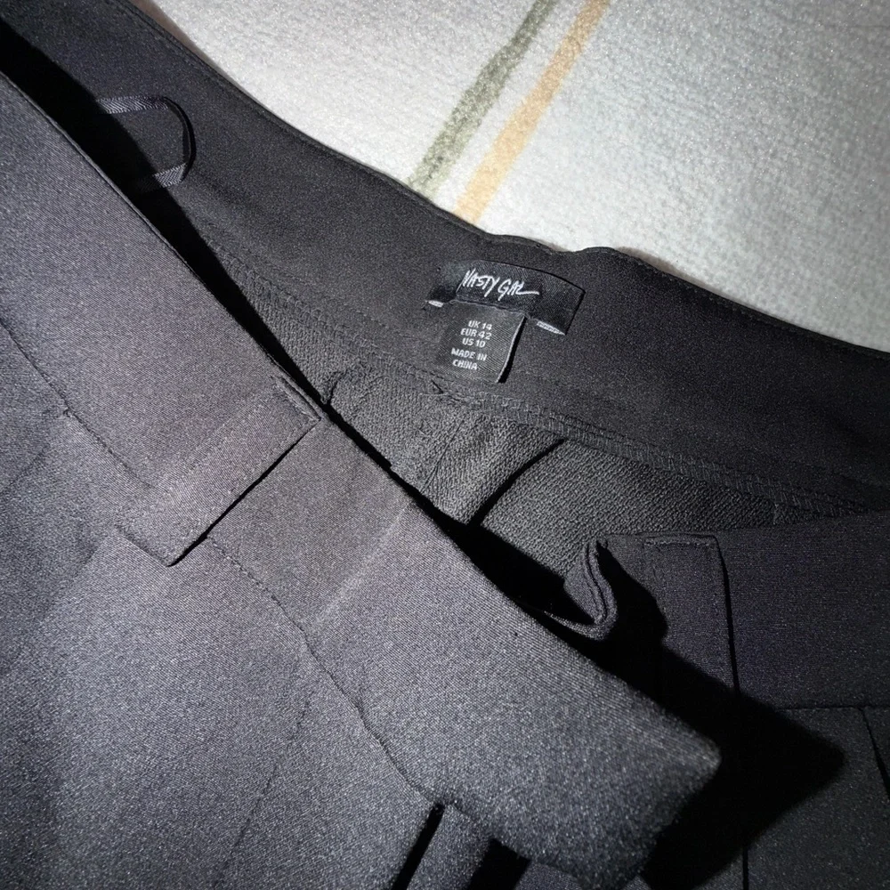 Black Suit Set with Heart & Star Crystal Cut Outs - Picture 6 of 7